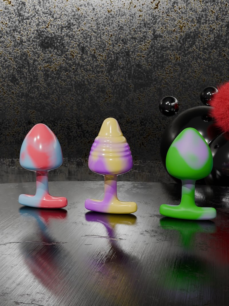 LustMich silicone plugs — handcrafted collection